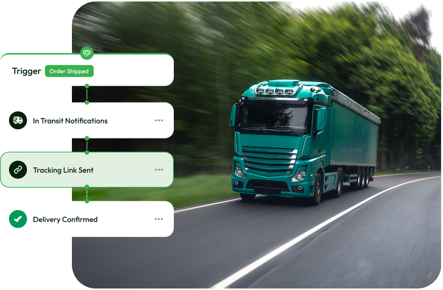Logistics & Transport bulk SMS communication dashboard in Tanzania